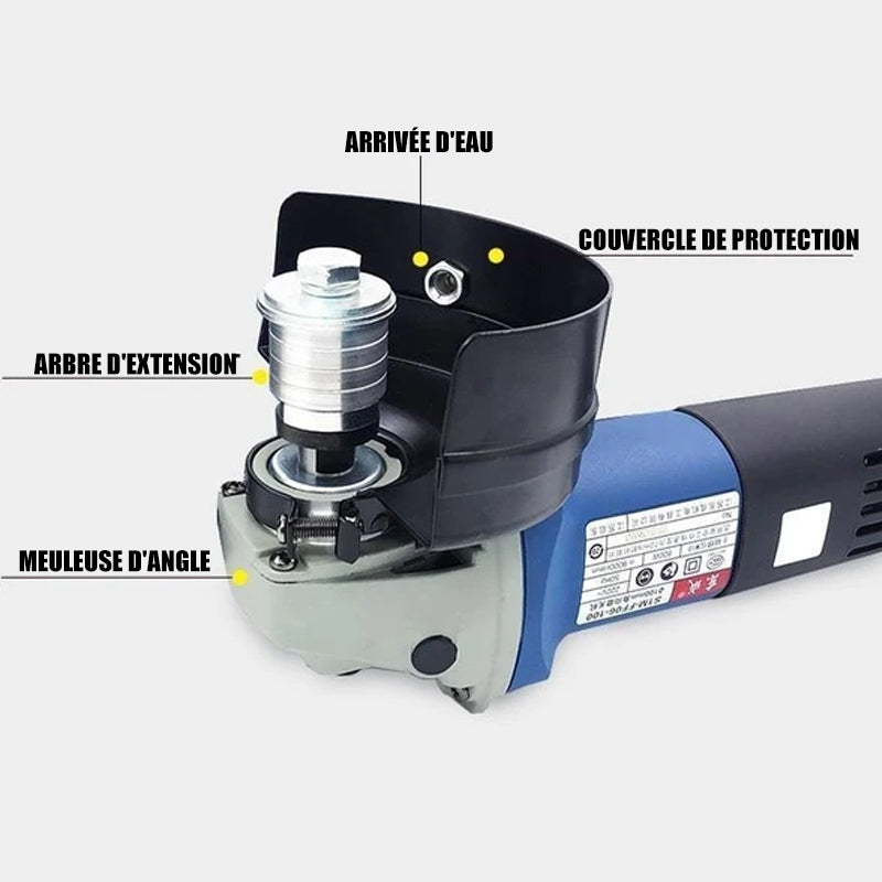 Wall grinding machine
