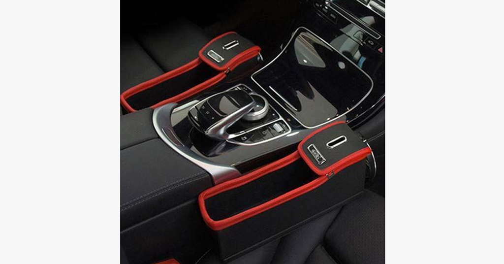Posh and Trendy Slot Storage Box for Car Seat