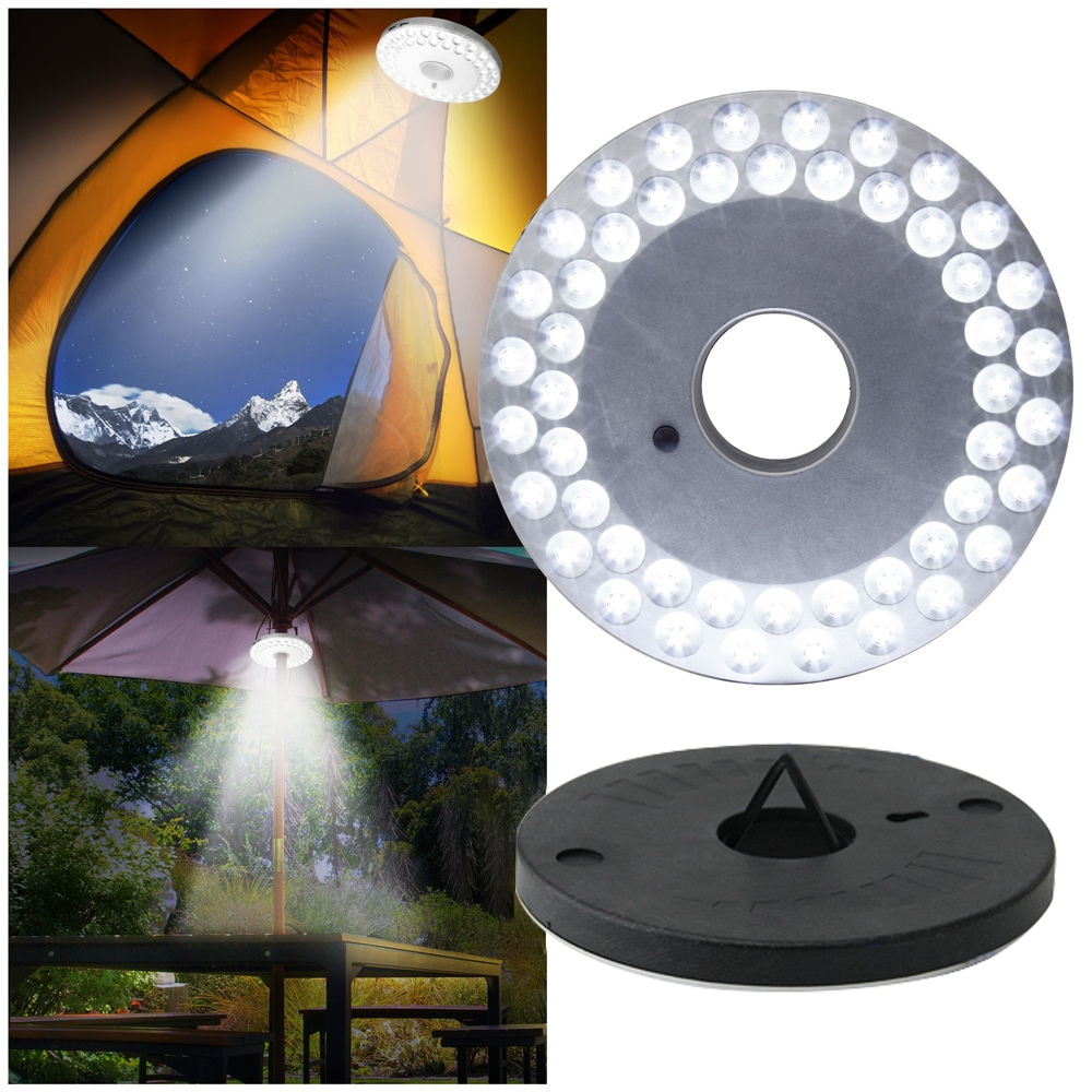 Solar LED Camping Lamp – Portable, Hanging Tent Light for Outdoor Activities