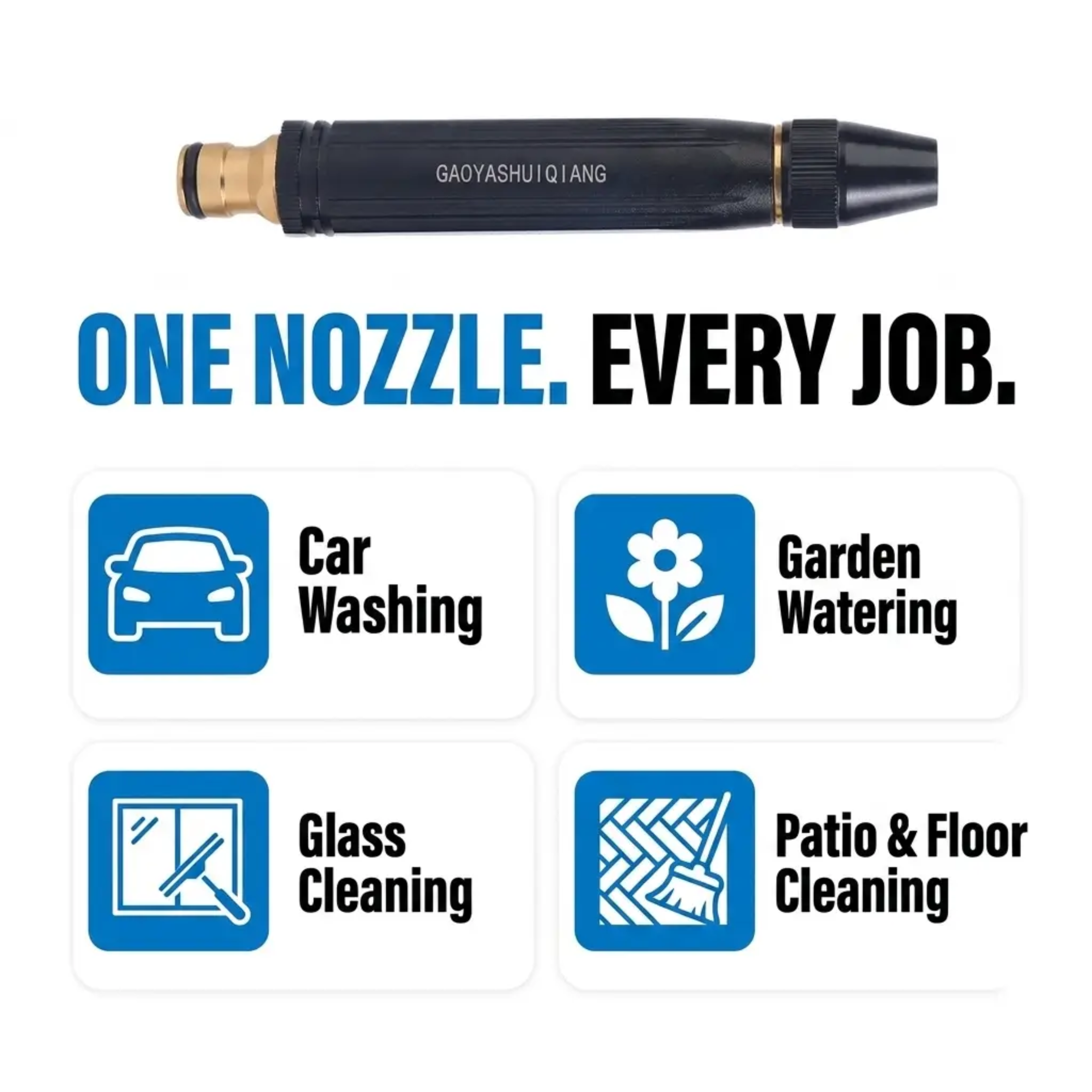 High Pressure Hose Nozzle Water Gun
