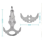 Stainless Steel Survival Folding Grappling Gravity Hook