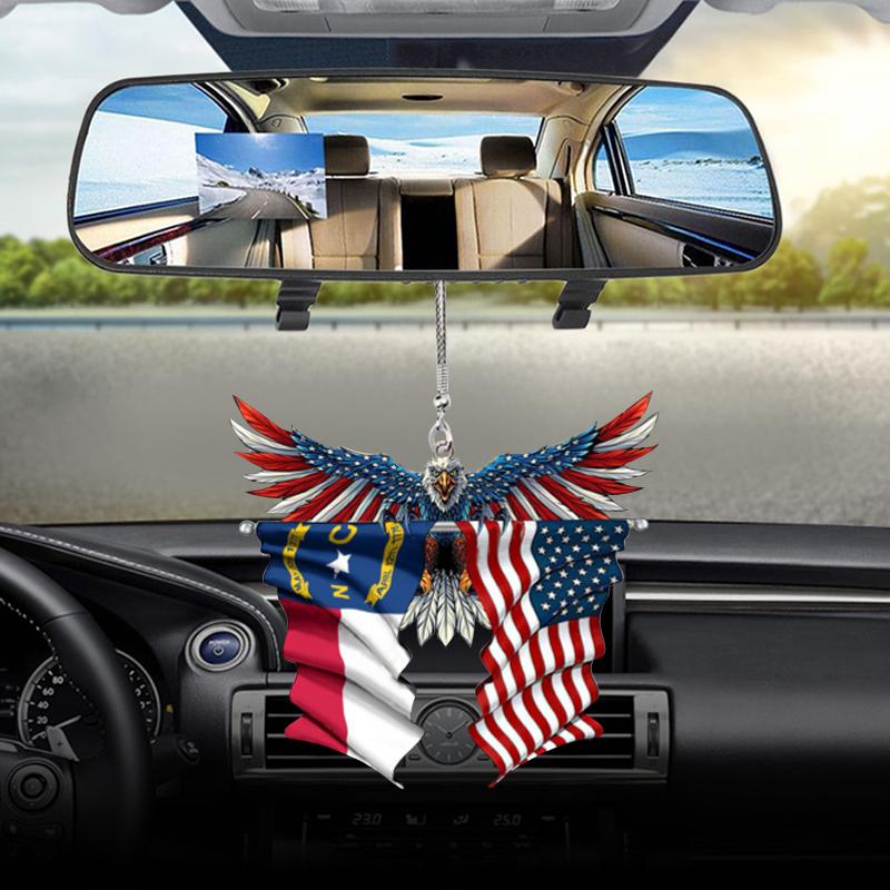 Eagle Flag Hanging Ornaments for Car