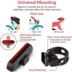 USB Rechargeable Rear Bike Tail Light – Ultra-Bright Red LED Cycle Safety Light