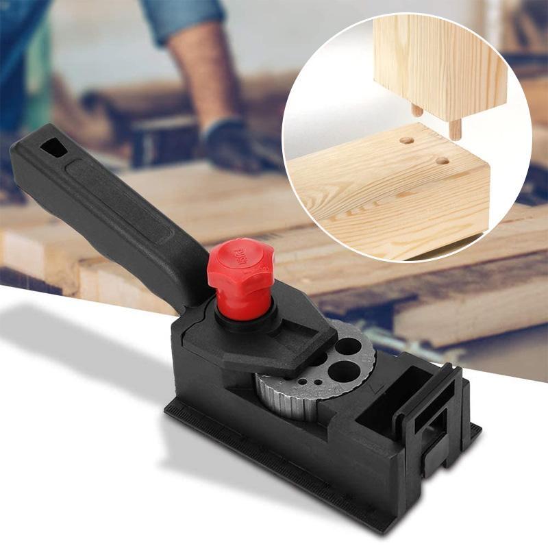Universal adjustable drill hole gauge