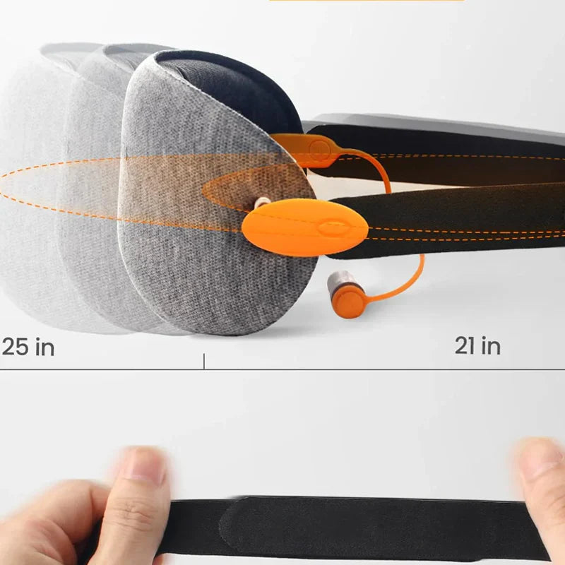 Relaxation Eye Mask with Integrated Ear Plugs