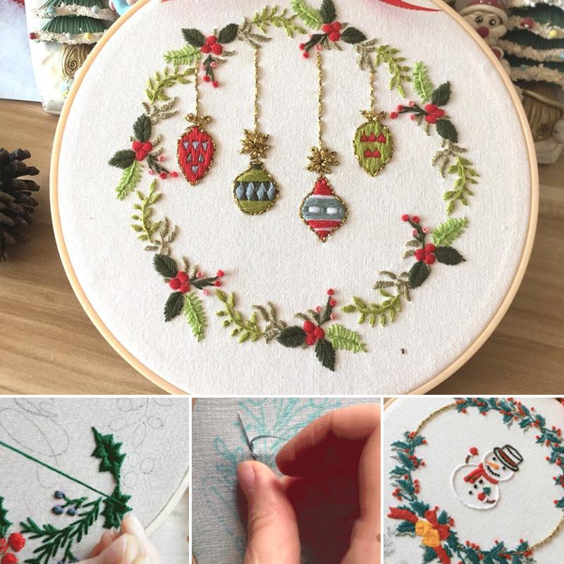 Christmas Embroidery Kit