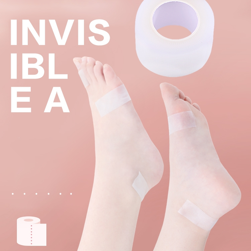 Invisible breathable protective heel pads, 1 roll, 5M