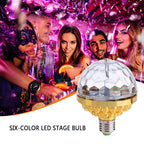 LED Disco Ball Colorful Rotating Lightbulb