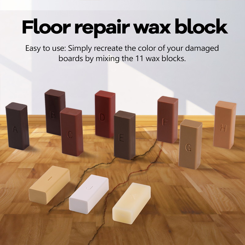Floor furniture scratch repair kit