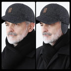 Winter baseball cap with ear protectors