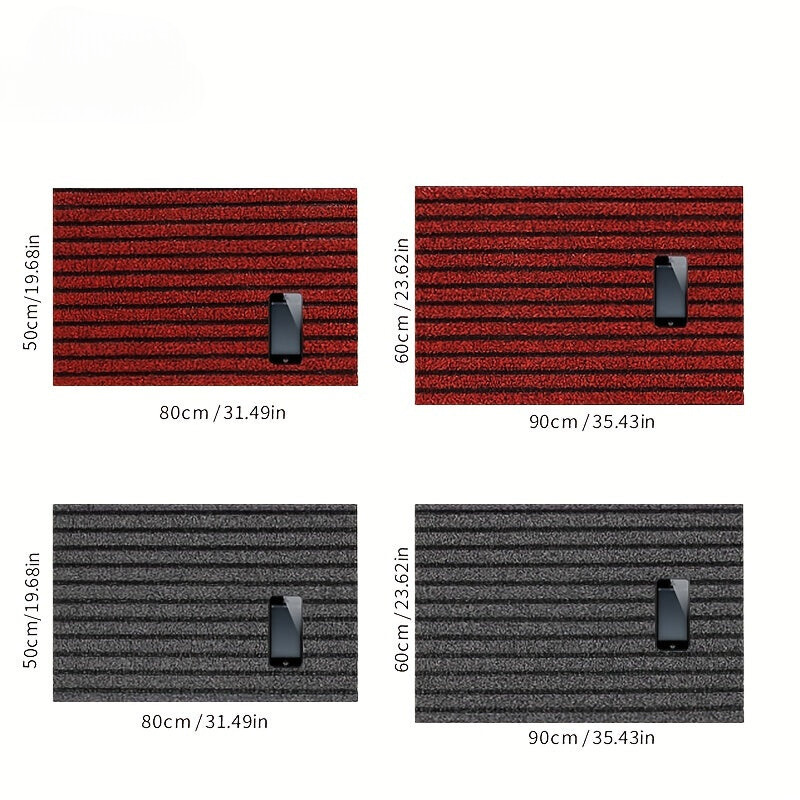 All-Season Door Mat for Indoor and Outdoor - WeatherGuard Pro