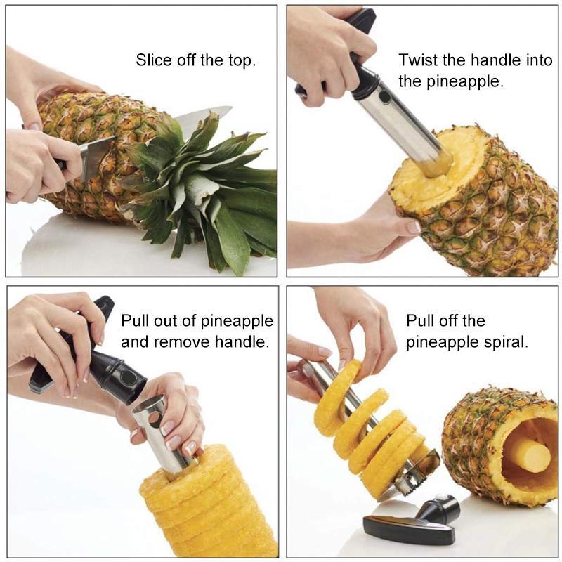 Pineapple corer & slicer