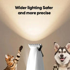 Pet Hair Clipper with LED Light