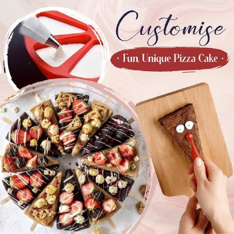 Triangle non-stick silicone cake pan
