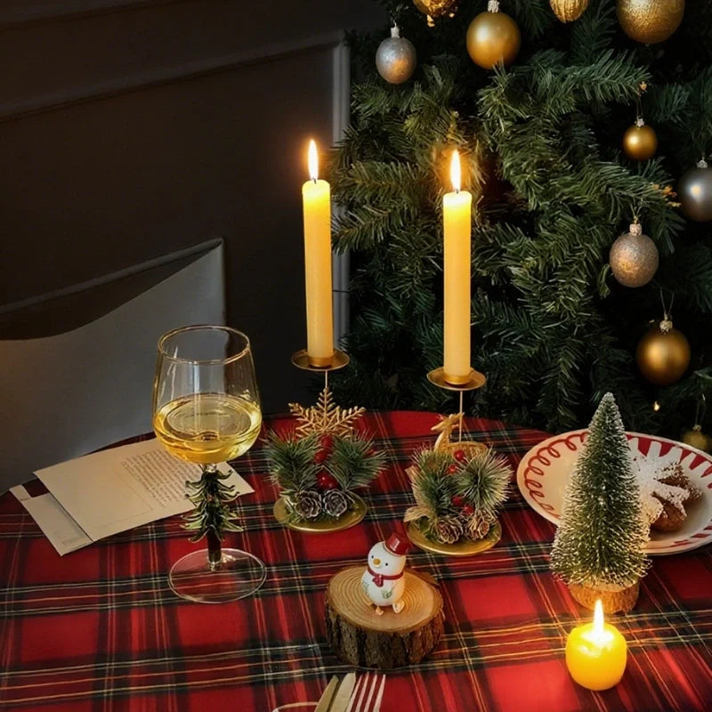 YuleGlow Candle Holder