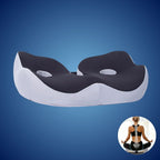 SitSmart Adjustable Memory Foam Sit Bone Relief | Seat Cushion for Tailbone Pressure Pain - Posture Support in Office Chairs