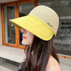 Women's sun hat with wide brim