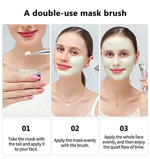 Double-ended Face Mask Brush