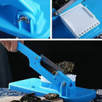 Manual Multifunctional Food Slicer – Robust Meat & Vegetable Slicer for Frozen Goods