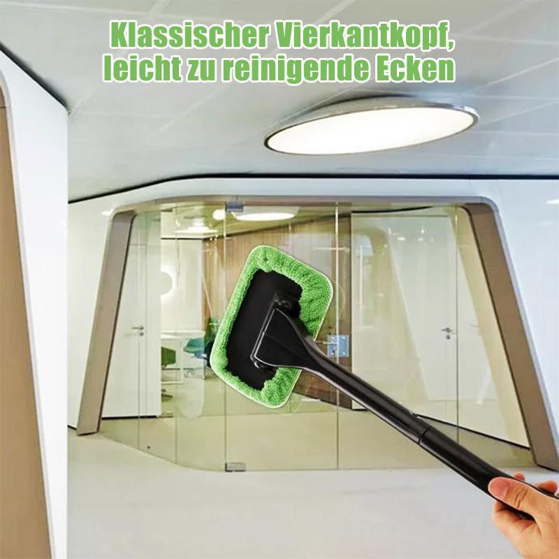 Disc cleaner with adjustable handle