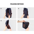 Portable collapsible large-capacity travel bag