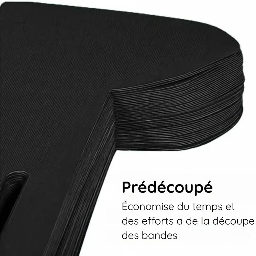 Pre-Cut Knee Support Tape | Breathable Cotton | Elastic & Water-Resistant Adhesion