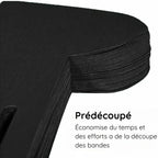 Pre-Cut Knee Support Tape | Breathable Cotton | Elastic & Water-Resistant Adhesion