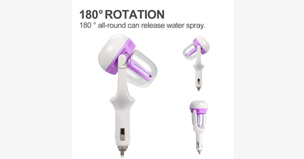 Car Humidifier and Aroma Diffuser – Let your car smell good!