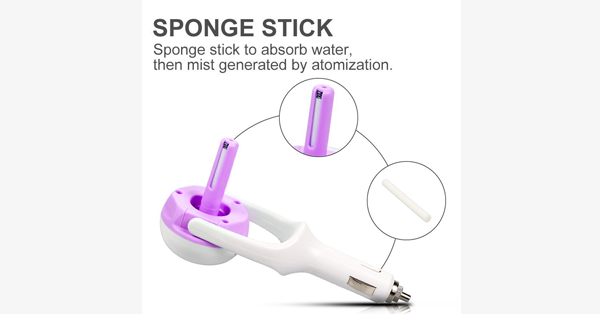 Car Humidifier and Aroma Diffuser – Let your car smell good!
