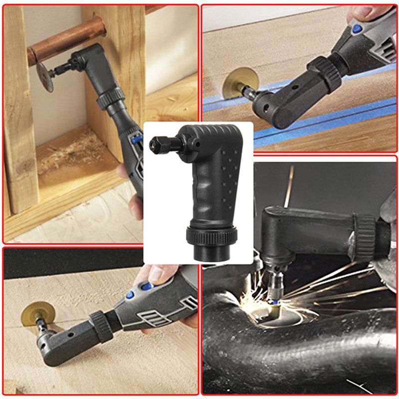 Right angle converter connection for power tools