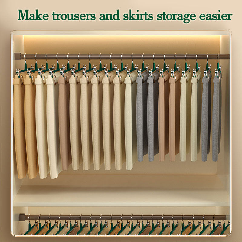 Non-slip Traceless Plastic Trouser Clips