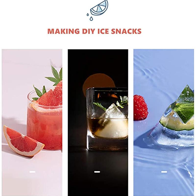 Silicone Ice Cube Tray with Lid