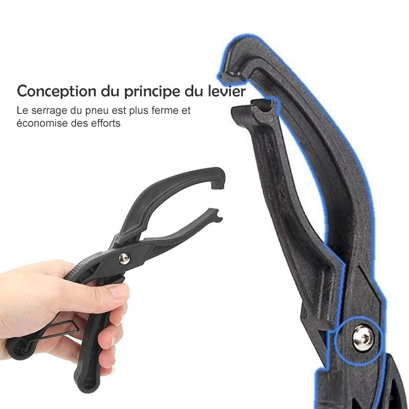Professional tire mounting pliers
