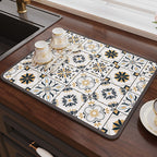 Retro Quick-drying Water-repelling Mat for Kitchen-Bar-Countertops