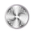 Alloyed saw blade for lawn mower