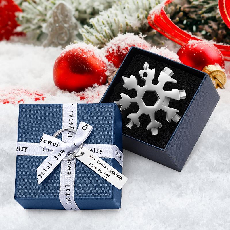 Snowflake - MultiTool 18-in-1 Stainless Steel Portable for Outdoor Adventures