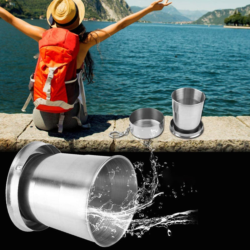 Foldable Cup made of Stainless Steel