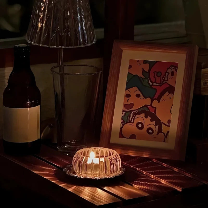 GlowRipple Candle Holder