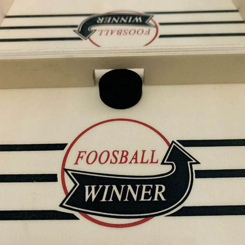 – Reversible Sling Puck Board Game Double-Sided for Family