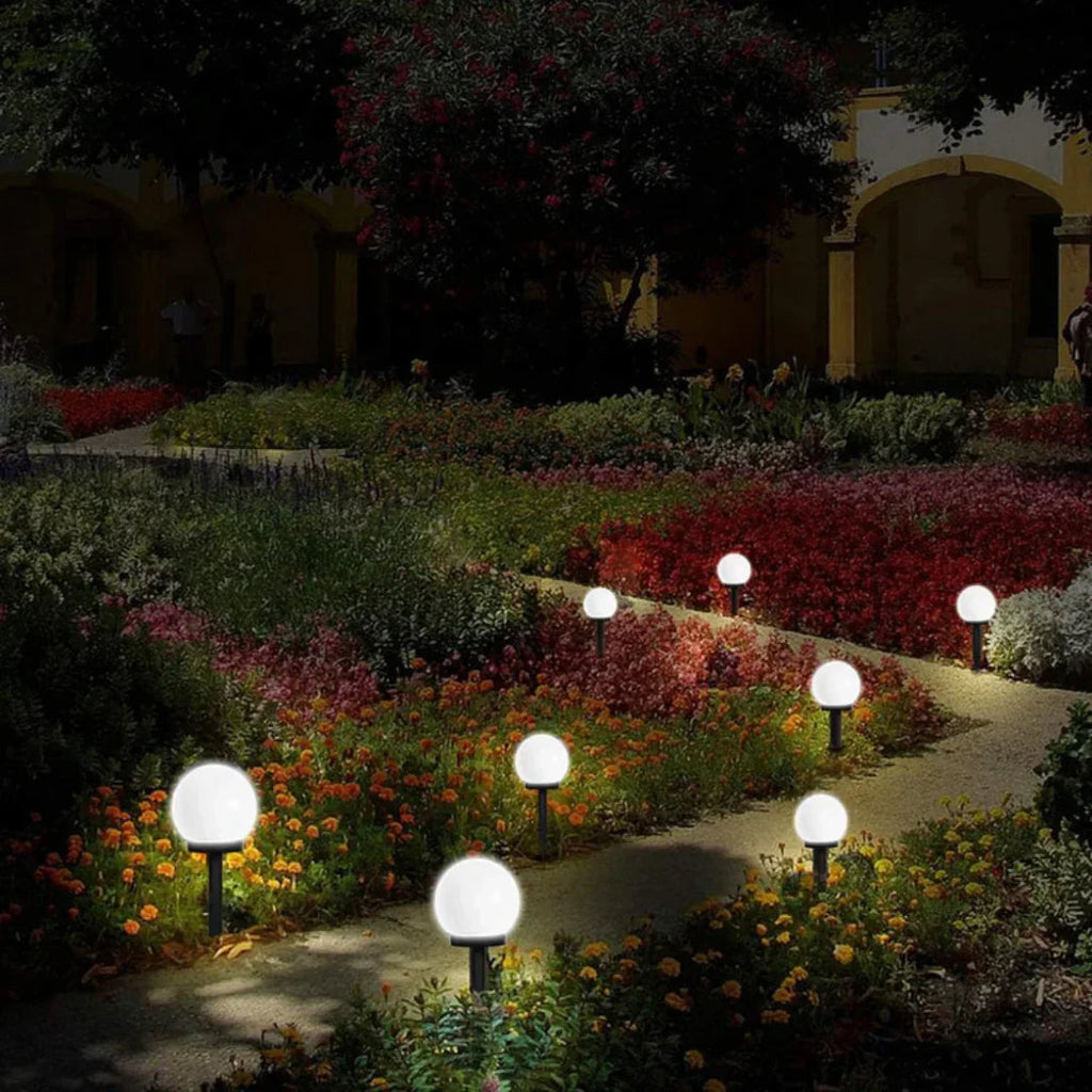 3-piece set waterproof LED solar lights for the garden