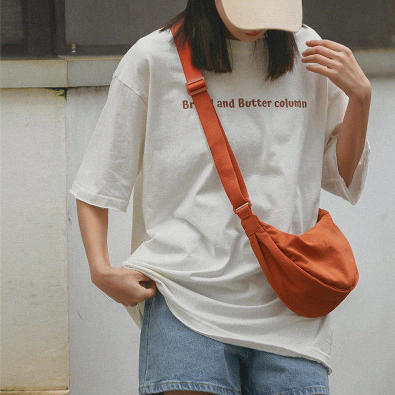Simple Women's Dumpling Shoulder Bag