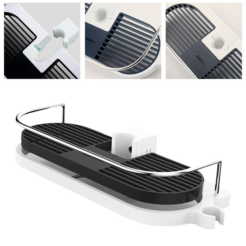 Multifunctional shower shelf