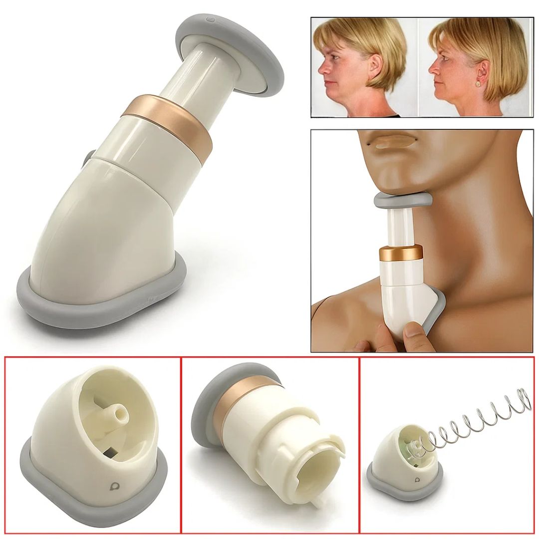 Adjustable Neckline Exercise Device with Coil Resistance