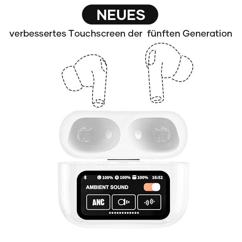 Bluetooth earbuds with noise cancellation