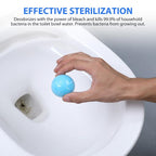 Toilet bombs bleaching agent, 4 pcs.