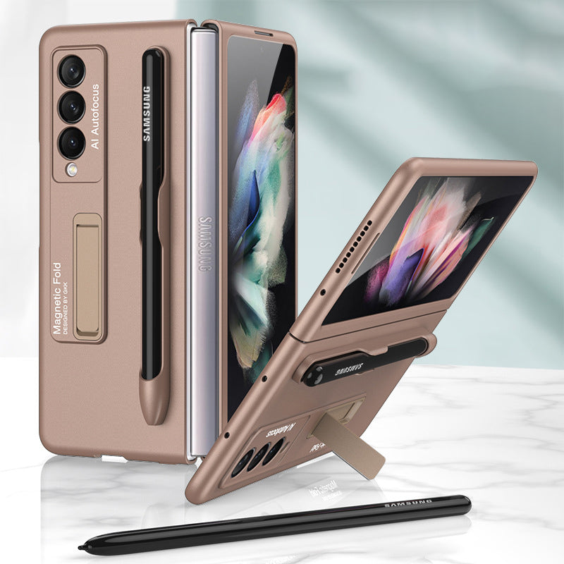 Fashion Kickstand Case with Pencil Slot for Samsung Galaxy Z Fold 3