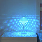Rechargeable Crystal Lampshade Touch LED Lamp