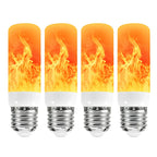 Flame effect lamp – 9W LED lamp with realistic flame light