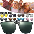 Clip-on sunglasses