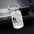 Mother's Day Engraving Metal Keychain with Box